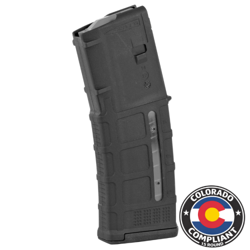 15/30 Magpul Pmag Gen M3 Window AR-15 (223/556) - Black