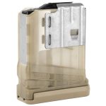 LANCER L7AWM 7.62 10RD MAGAZINE TRANSLUCENT FDE