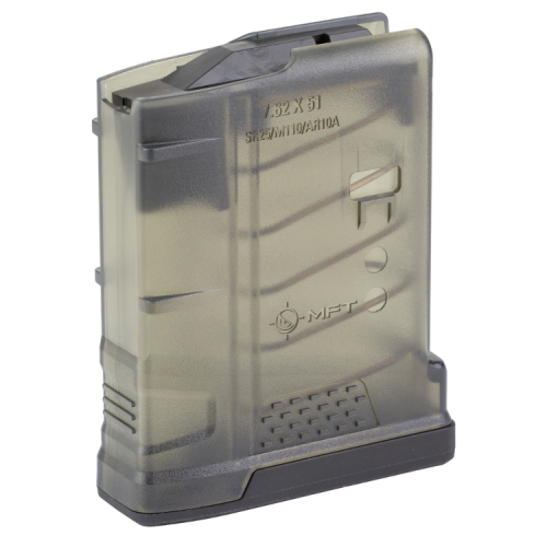 MFT Extreme Duty AR10 10 Round Magazine (762/308) - Smoke