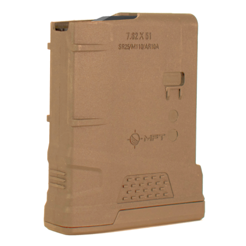 MFT Extreme Duty AR10 10 Round Magazine (762/308) - FDE
